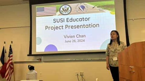 美國中學教育工作者研修計劃 - 2